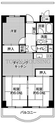 ビレッジハウス芝浦タワー1号棟 (809号室)の物件間取画像